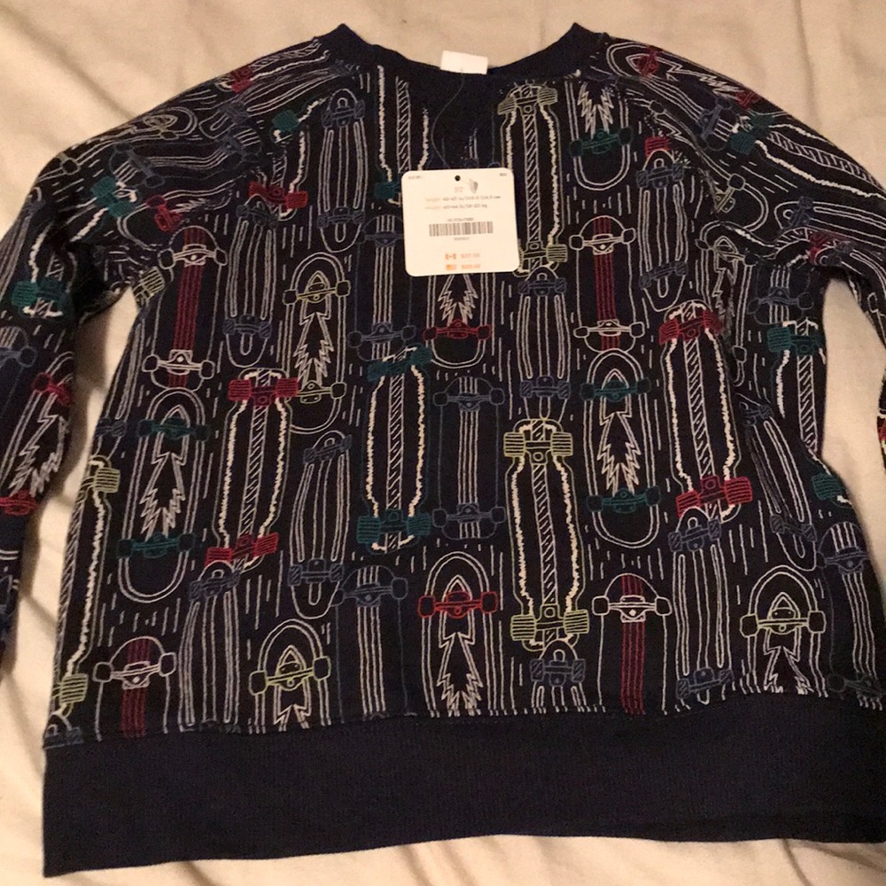 Gymboree boys sweatshirt 5T new